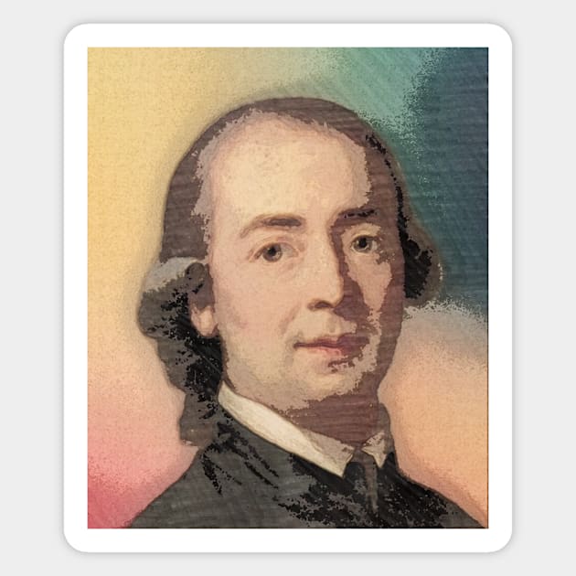 Johann Gottfried Herder Portrait | Johann Gottfried Herder Artwork 3 Magnet by JustLit